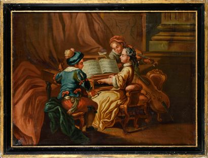 AFTER CARLE VAN LOO (1705-1765) The Allegory...