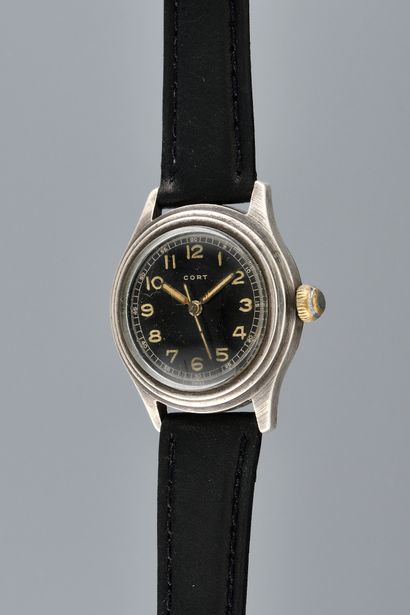 CORT WATCH CO. Type Militaire. Vers 1940....