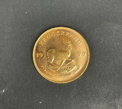 null SOUTH AFRICA 1 krugerrand gold 1979. Superb Weight : 34 g