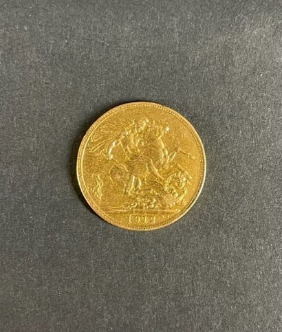 null 
GREAT BRITAIN (Kingdom of)

Sovereign George V gold coin, 1912. Inscription:...