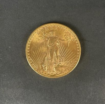 null 
USA

20 dollars or, type statue, 1922

Poids : 33.4 g
