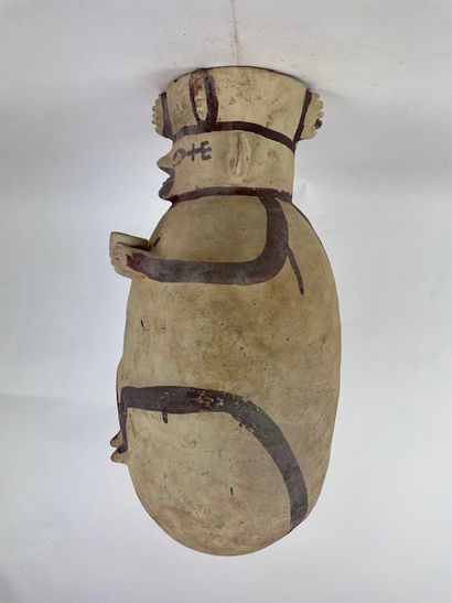 null MUNECA Fine terracotta. Peru, Necropolis of Ancon in Chancay. 900-1200 A.D....
