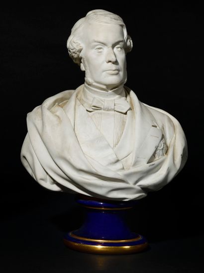 IMPERIAL MANUFACTURE OF SEVRES Bust of Achille...