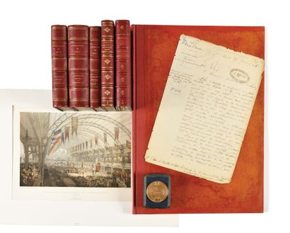 null L'EXPOSITION UNIVERSELLE DE 1867 Set including: -General Catalogue of the Universal...