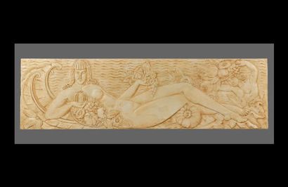 null GEORGE ARTEMOFF (1892-1965), Attributed to

Rectangular bas-relief in patinated...