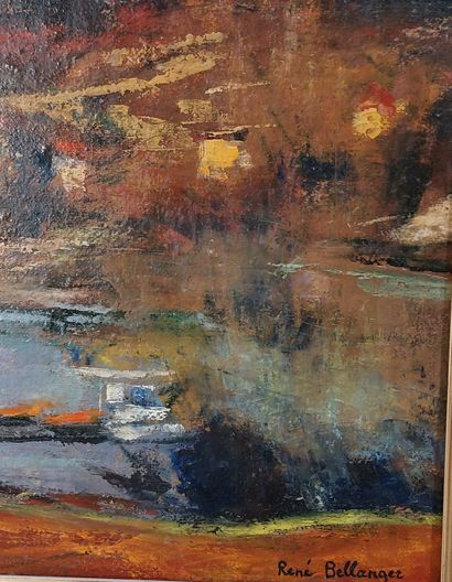 null René Charles BELLANGER (1895-1964)

Paysage au bord de l'Eure

huile sur toile...