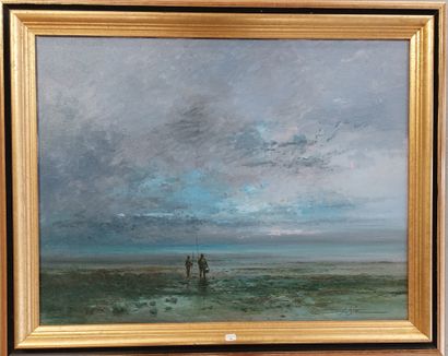 null Jean Bernard TROTZIER (1950)

The fishermen 

oil on canvas 

signed lower right...