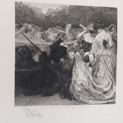 null SOCIETE FRANCAISE DES AMIS DES ARTS. ENSEMBLE DE 15 PORTE-FOLIOS appartenant...