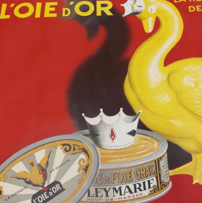 null Leonetto CAPPIELLO (1875-1942) 

L'oie d'or

Affiche lithographique en couleurs

120...
