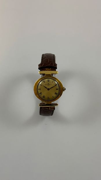 null BAUME & MERCIER About 1970. Ref : 36618. Ladies' watch in yellow gold 750/1000....