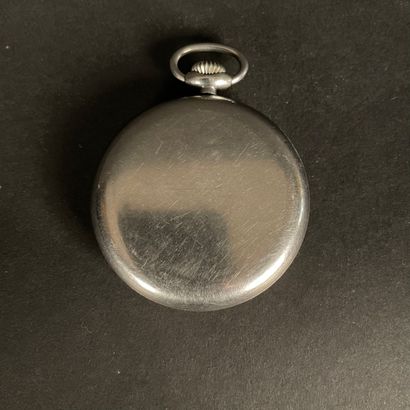 null INTERNATIONAL WATCH COMPANY About 1920. Pocket watch in steel. Silvered dial...