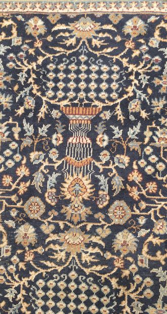 null TURKEY Carpet Sparta in polychrome wool. About 1960 395 x 294 cm (wear)