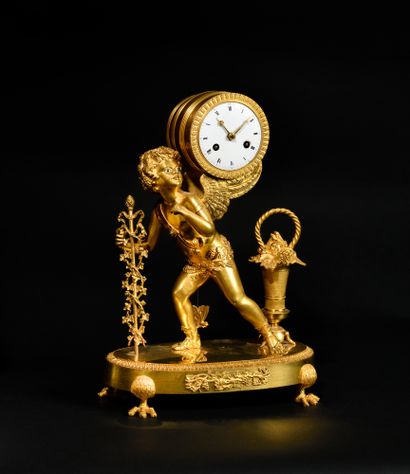 null HANGER of Bacchus, model with the magic lantern of DEVERBERIE in its gilding...