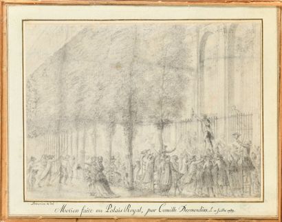 null Jean-Louis PRIEUR (1759-1795) Motion faite au Palais Royal, par Camille Desmoulins...
