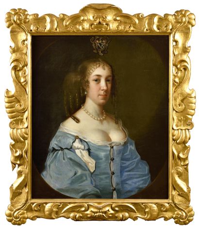 null 
Jacob HUYSMANS (1630-1696), entourage de Portraits de Lady Augusta WETENHALL...