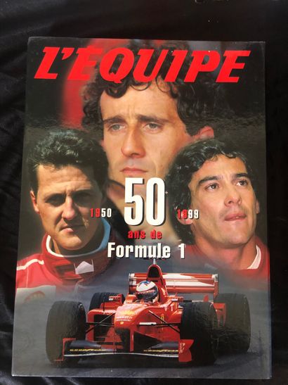 Lot de livres sur la course automobile 11-	Important lot de courses : 50 ans de Formule...