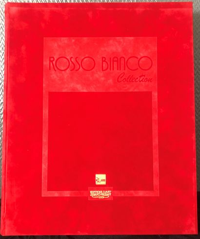 Un livre dans son coffret « Rosso Bianco collection, la plus grande collection privée...