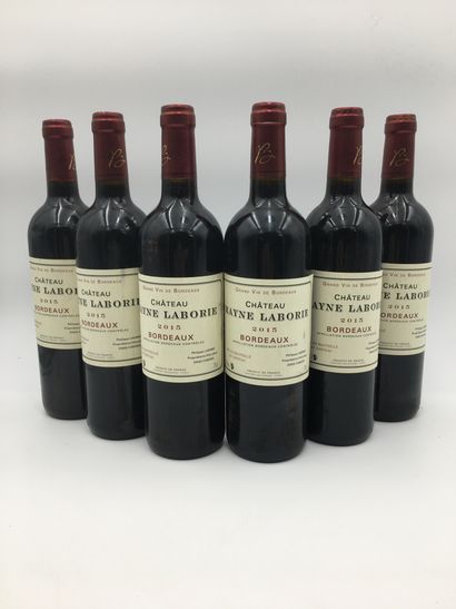 null 6 bouteilles Château Mayne Laborie 2015 Bordeaux