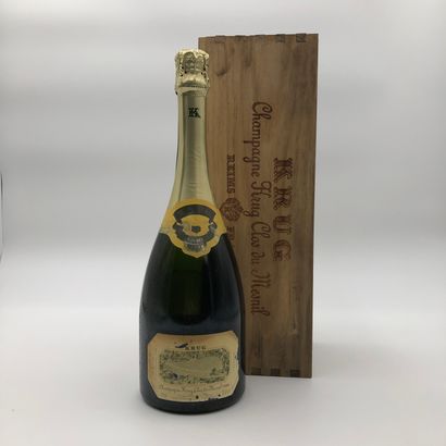 null 1 bouteille Champagne Krug 1988 Clos du Mesnil (Blanc de Blancs) 

(N. lb, E....