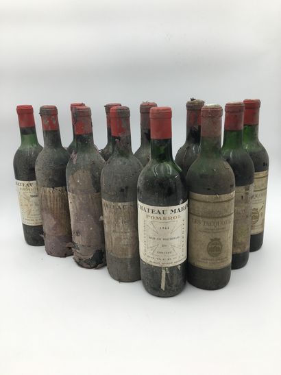 null 
12 bouteilles ensemble panaché de Bordeaux   

(sans garantie d'état, pas de...