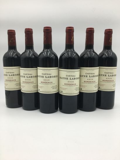 null 6 bouteilles Château Mayne Laborie 2018 Bordeaux