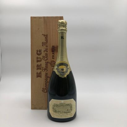 null 1 bouteille Champagne Krug 1988 Clos du Mesnil (Blanc de Blancs) 

(N. lb, E....