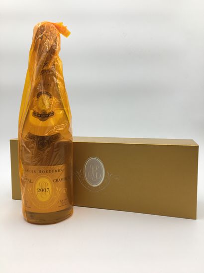 1 bouteille Champagne Cristal 2007 Louis...