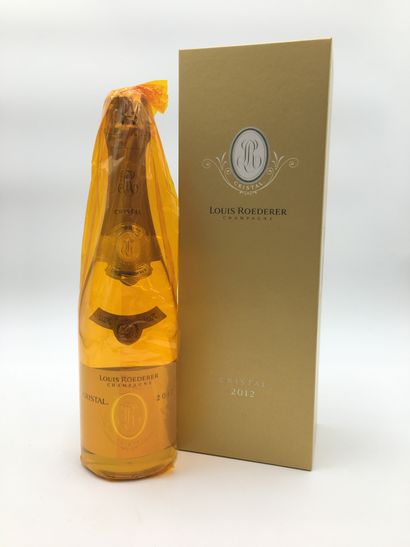 1 bottle Champagne Cristal 2012 Louis Roederer...
