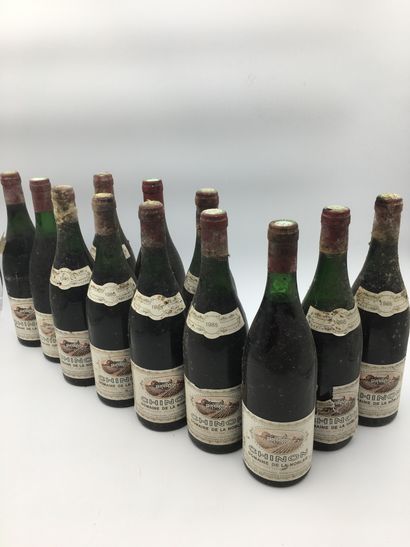 null 12 bouteilles Chinon 1985 Domaine de la Noblaie 

(sans garantie d'état, pas...