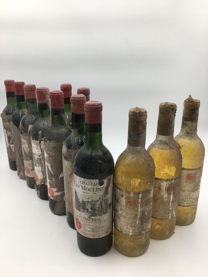 null 12 bouteilles ensemble panaché de Bordeaux 

(sans garantie d'état, pas de description...
