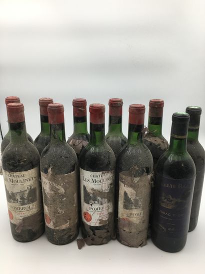 null 11 bouteilles ensemble panaché de Bordeaux 

(sans garantie d'état, pas de description...