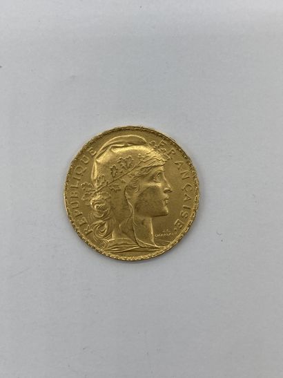 null 1 PIECE de 20 francs en or au profil de Marianne, 1914

PN : 6.45 gr