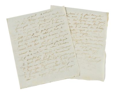 null DAVOUT (Louis-Nicolas). Autograph letter signed to his wife Aimée Leclerc. Osterode...