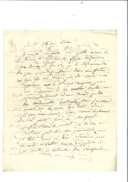 . DAVOUT (Louis-Nicolas). Autograph letter...