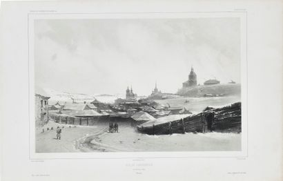 null LOT de cinq gravures de la série « Voyage en

Scandinavie, en Laponie », XIXe...