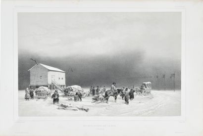 null LOT de cinq gravures de la série « Voyage en

Scandinavie, en Laponie », XIXe...