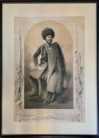 Comte Baryatinsky, le dirigeant du Caucase....