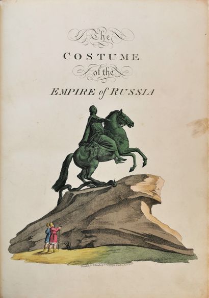 null Costume of the Russian Empire, illustrated by upwards of seventy richly coloured...