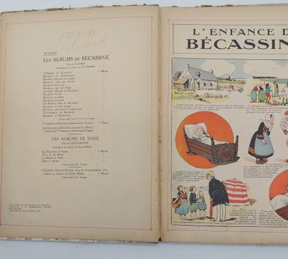 null BECASSINE - Deux bandes dessinées 

"L'enfance de Becassine" (1929)

"Bécassine...