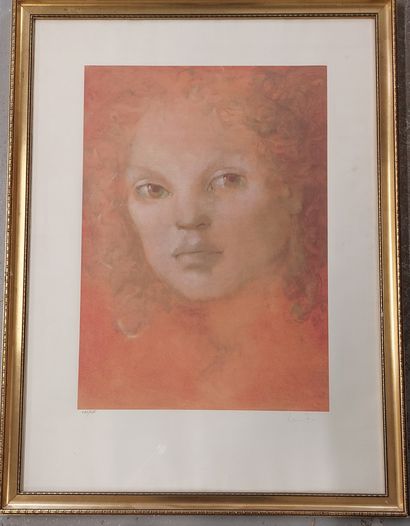 null LEONOR FINI, Portrait of a Young Girl

Lithograph numbered 235/375

Signed lower...