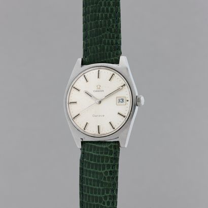 null OMEGA

Réf: 136.041.

Vers: 1970.

Montre bracelet en acier. Boîtier rond, cadran...