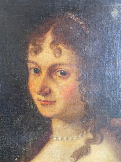 null ECOLE FRANCAISE du XVIIIe siècle 

Portrait de dame de qualité

Huile sur toile...