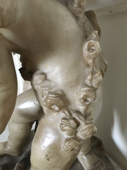 null Etienne Maurice FALCONET (1716-1791), in the style of 

Battle for love 

Marble...