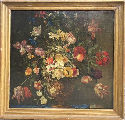 null 
Attribué à Jean Michel PICART (1600-1682)




Bouquet de fleurs dans un vase...