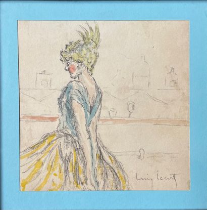 null Louis ICART (1888-1950)

La vie parisienne

Crayon et aquarelle signé en bas...