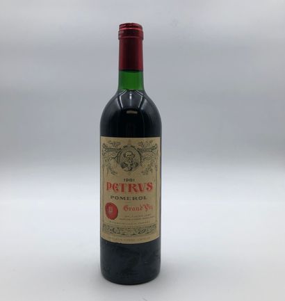 null 1 bouteille PETRUS 1981 Pomerol

(N. tlb, E. f)