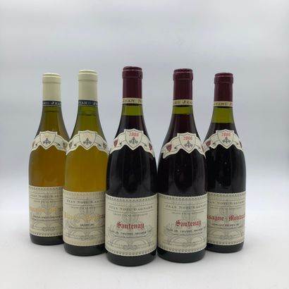 null 5 bouteilles : 
- 2 bouteilles de Santenay 1er Cru 2000 Jean Noël Caillard Clos...