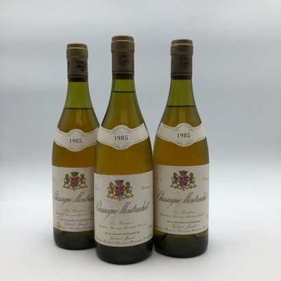 null 3 bottles CHASSAGNE-MONTRACHET 1985 Gabriel Jouard

(N. 1 between 2 and 2,5...
