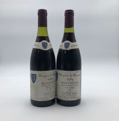 null 2 bottles MONTHELIE 1989 Cuvée Lebelin Hospices de Beaune

(N. 1 between 2.5...