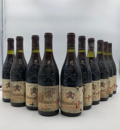 null 10 bouteilles CHÂTEAUNEUF DU PAPE 1989 "Les Olivets" Domaine Roger Sabon

(N....